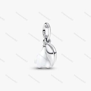 Pandora Snowdrop Flower Dangle Charm